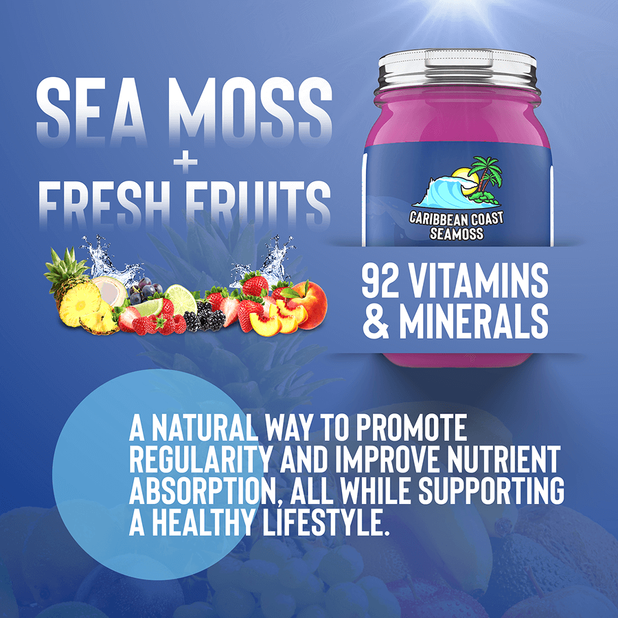 Chlorella Infused Organic Sea Moss Gel