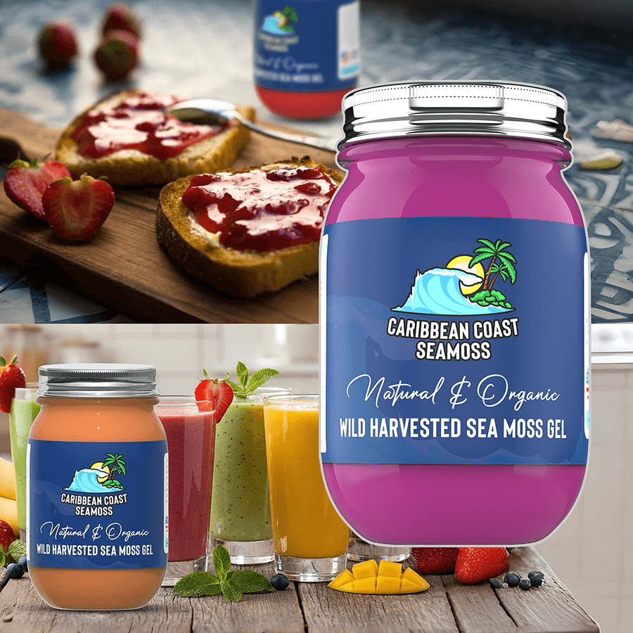 Chlorella Infused Organic Sea Moss Gel