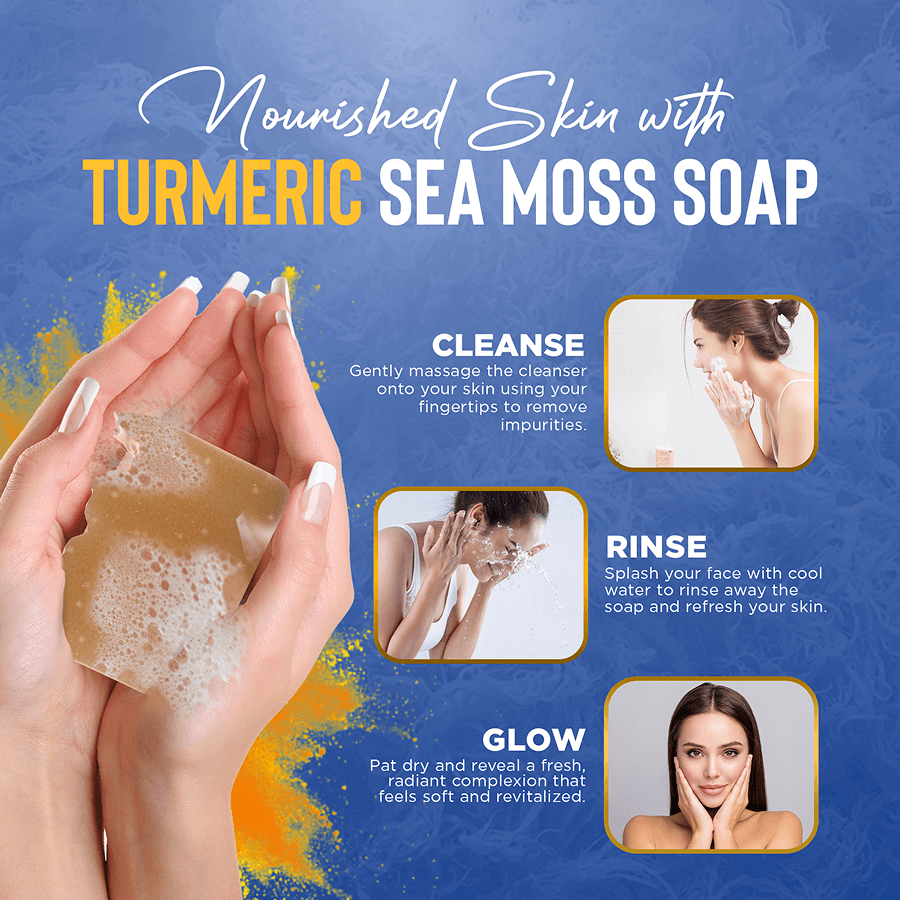 Turmeric Sea Moss Soap