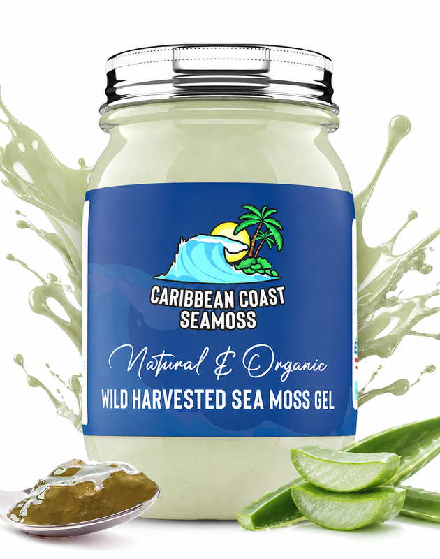 Aloe Vera Infused Organic Sea Moss Gel