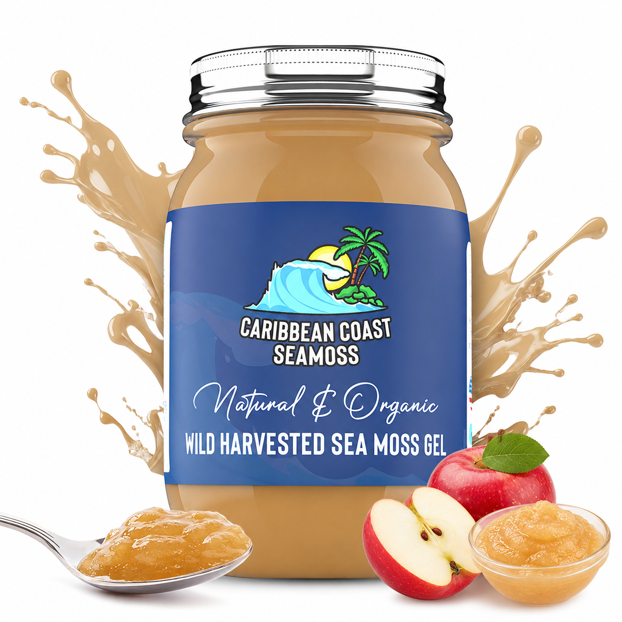 Organic Sea Moss Applesauce Made Fresh, Everyone's FAVORITE!