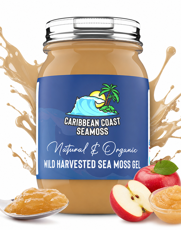 Organic Sea Moss Applesauce Made Fresh, Everyone's FAVORITE!