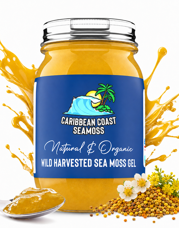 Bee Pollen Infused Organic Sea Moss Gel