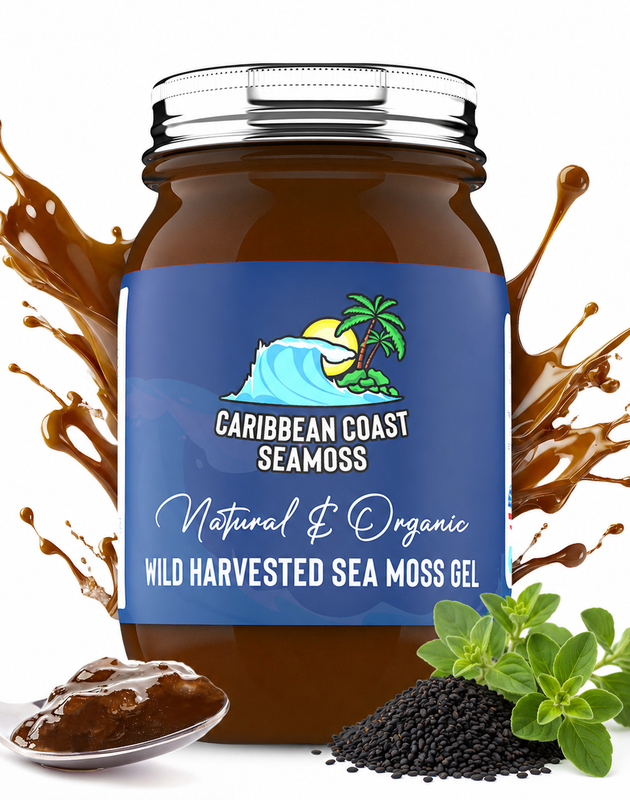 Black Seed Oil and Oregano Infused Organic Sea Moss Gel