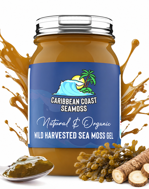 Bladderwrack and Burdock Root Infused Organic Sea Moss Gel