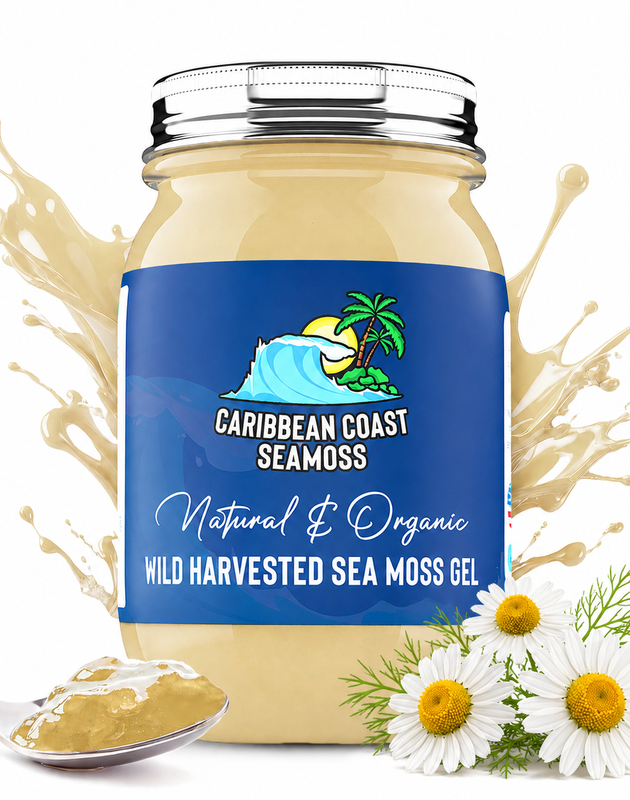 Chamomile Infused Organic Sea Moss Gel