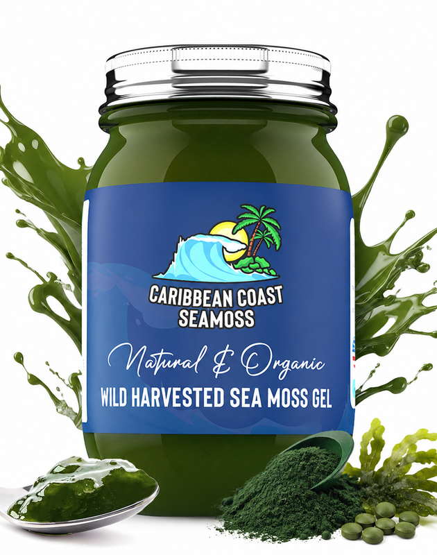 Chlorella Infused Organic Sea Moss Gel