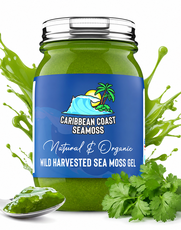 Cilantro Infused Organic Sea Moss Gel