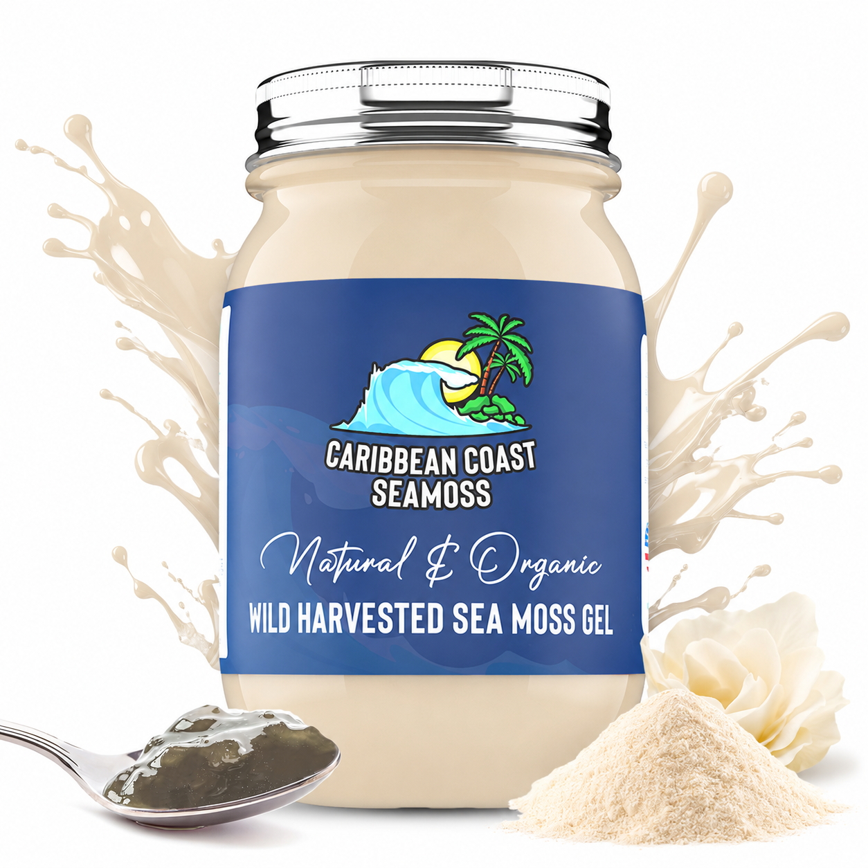 Collagen Infused Alkaline Organic Sea Moss Gel