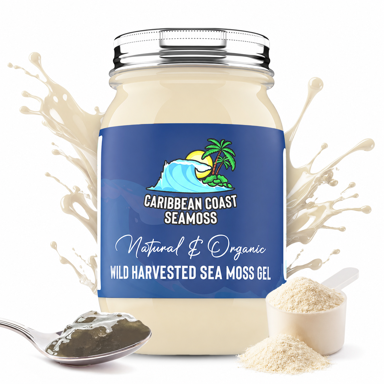 Organic Colostrum Infused Sea Moss Gel