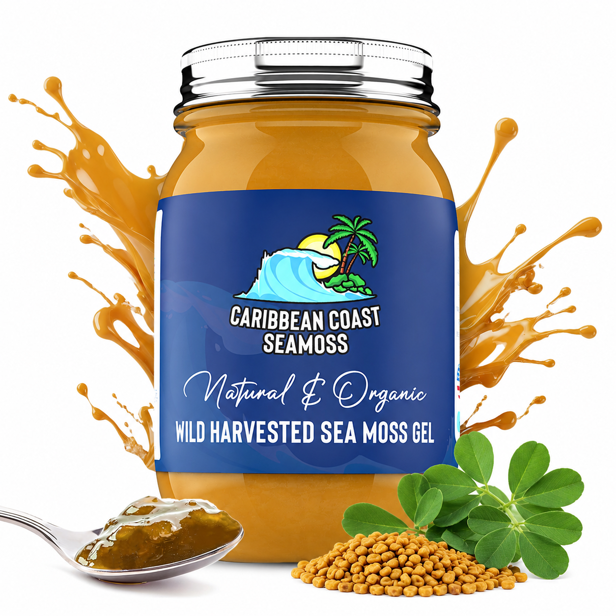 Fenugreek Infused Organic Sea Moss Gel