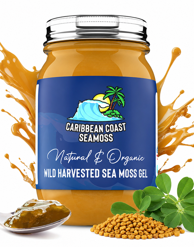 Fenugreek Infused Organic Sea Moss Gel