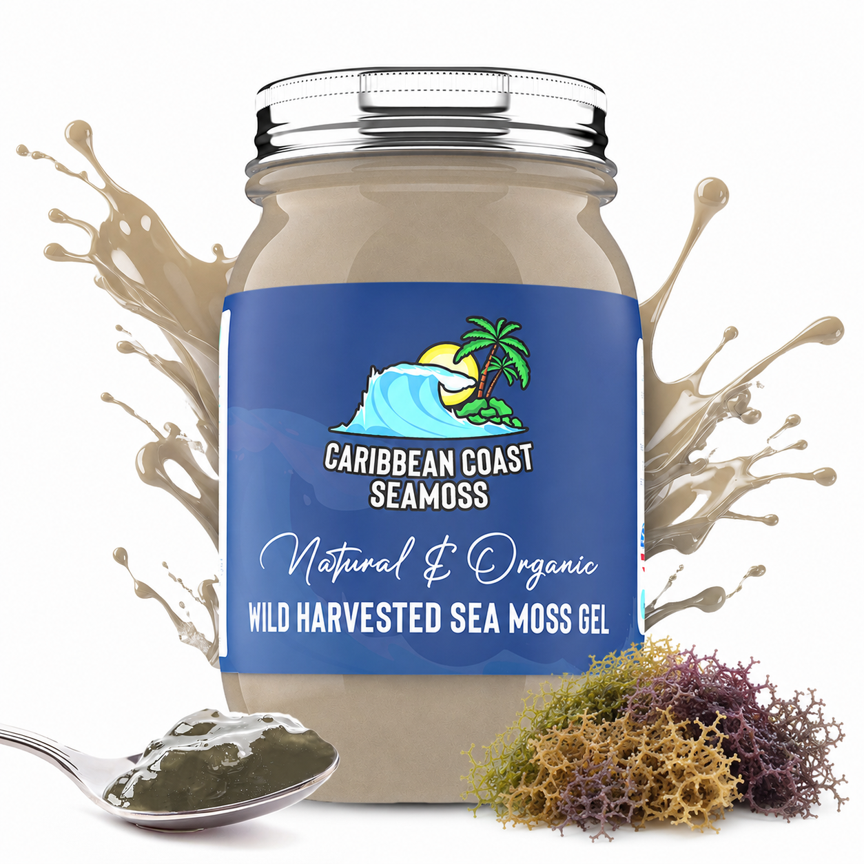 Organic Full Spectrum Wild Harvested Sea Moss Gel