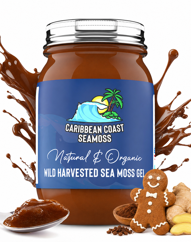 Organic Gingerbread Infused Sea Moss Gel