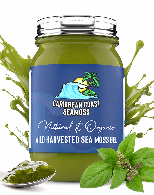 Holy Basil Infused Alkaline Sea Moss Gel