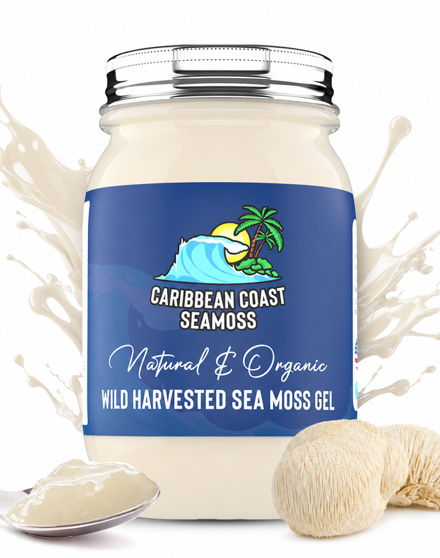 Lion's Mane Infused Organic Sea Moss Gel