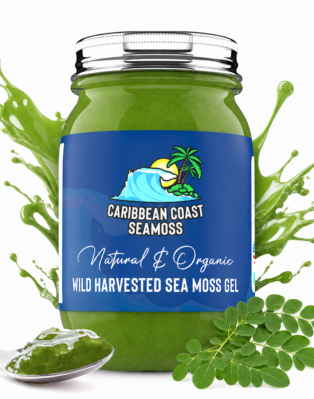 Moringa Infused Organic Sea Moss Gel