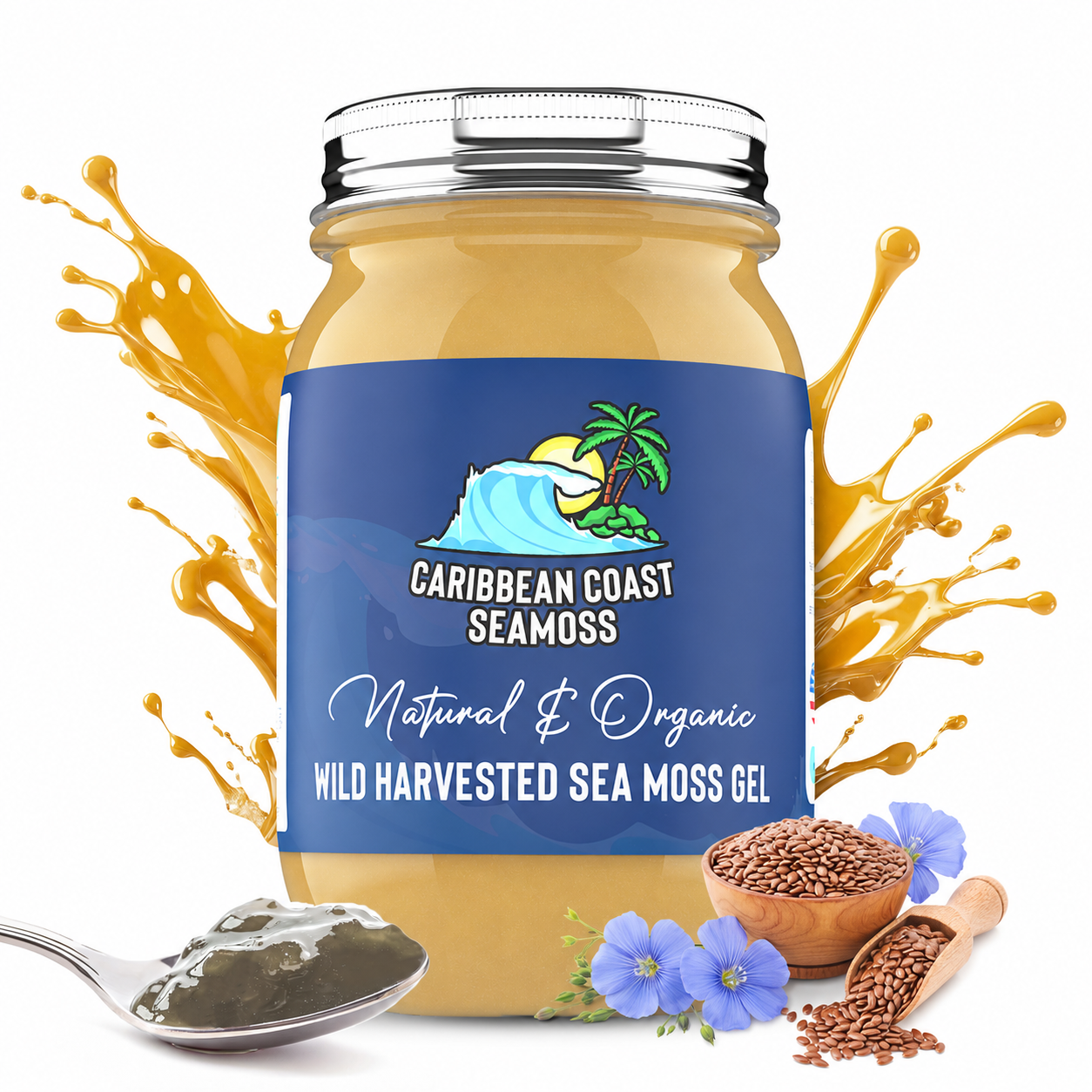 Omega 3 Infused Organic Sea Moss Gel