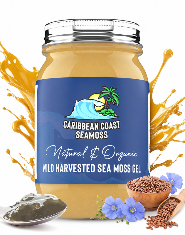 Omega 3 Infused Organic Sea Moss Gel