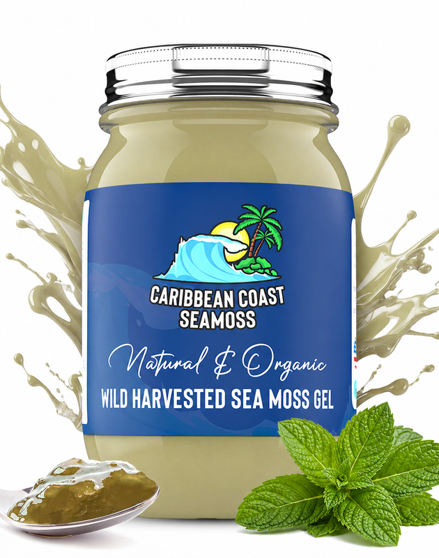 Peppermint Infused Organic Sea Moss Gel