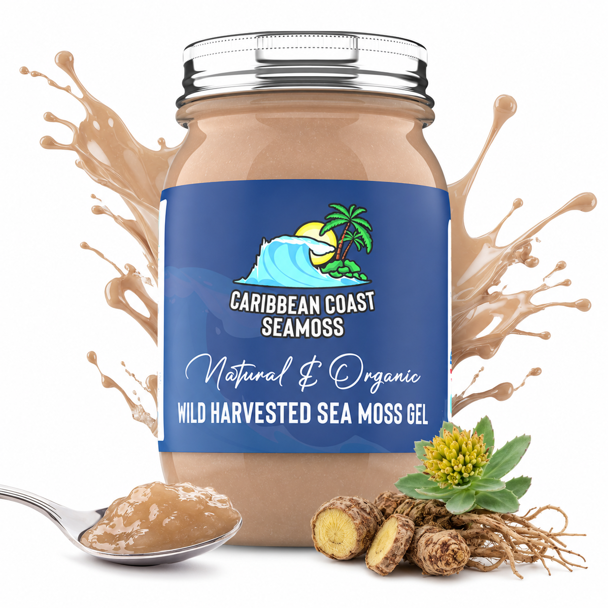 Rhodiola Infused Organic Sea Moss Gel