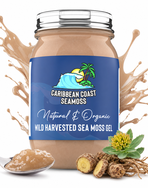 Rhodiola Infused Organic Sea Moss Gel