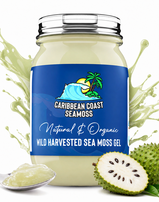 Soursop Infused Organic Sea Moss Gel