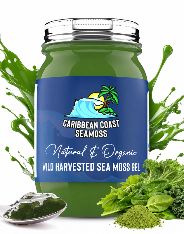 Super Greens Infused Organic Sea Moss Gel